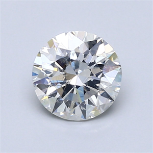 Picture of Natural Diamond 1.01 Carats, Round with Excellent Cut, G Color, SI2 Clarity and Certified by GIA
