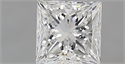 Diamante Natural 0.72 quilates, Princesa , Color G, claridad SI1 y certificado GIA