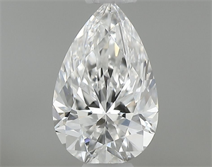 Foto Diamante Natural 0.40 quilates, De pera , Color E, claridad VS1 y certificado GIA de