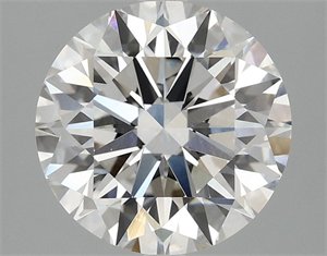 Picture of Lab Grown Diamond 3.06 Carats, Round with Excellent Cut, F Color, VVS2 Clarity and Certified by IGI