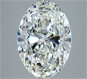 Diamante Natural 1.80 quilates, Ovalado , Color H, claridad VVS2 y certificado GIA