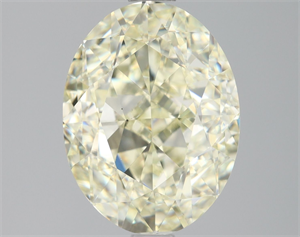 Picture of Natural Diamond 3.15 Carats, Oval with  Cut, L Color, VS2 Clarity and Certified by HRD