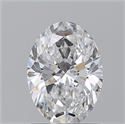 Natural Diamond 1.20 Carats, Oval with  Cut, E Color, VS2 Clarity and Certified by GIA