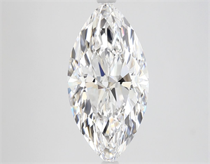 Picture of Natural Diamond 3.06 Carats, Marquise with  Cut, D Color, FL Clarity and Certified by GIA