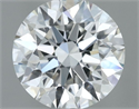 Diamante Natural 0.50 quilates, Redondo , Color H, claridad VVS2 y certificado GIA
