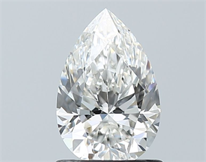 Foto Diamante Natural 1.02 quilates, De pera , Color G, claridad VS2 y certificado GIA de