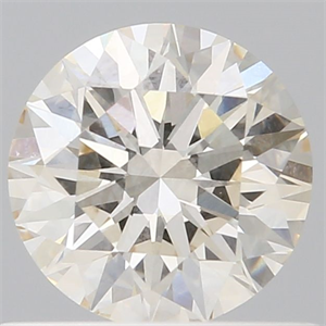Picture of Natural Diamond 0.70 Carats, Round with Excellent Cut, L Color, VVS2 Clarity and Certified by GIA