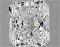 Natural Diamond 1.02 Carats, Radiant with  Cut, D Color, VS2 Clarity and Certified by GIA