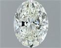 Natural Diamond 1.31 Carats, Oval with  Cut, H Color, VVS1 Clarity and Certified by IGI