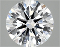 Lab Grown Diamond 2.59 Carats, Round with Ideal Cut, E Color, VVS2 Clarity and Certified by IGI