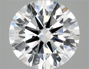 Picture of Lab Grown Diamond 2.59 Carats, Round with Ideal Cut, E Color, VVS2 Clarity and Certified by IGI