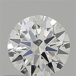 Foto Diamante Natural 0.40 quilates, Redondo , Color G, claridad IF y certificado GIA de