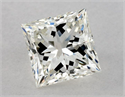 Diamante Natural 1.00 quilates, Princesa , Color I, claridad VS2 y certificado GIA