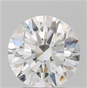 Natural Diamond 2.53 Carats, Round with Excellent Cut, I Color, VS2 Clarity and Certified by GIA