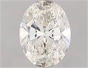 Natural Diamond 1.00 Carats, Oval with  Cut, G Color, VS2 Clarity and Certified by GIA