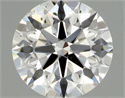 Diamante Natural 0.40 quilates, Redondo , Color I, claridad SI1 y certificado GIA