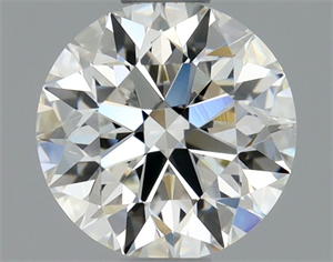 Picture of Natural Diamond 0.82 Carats, Round with Excellent Cut, H Color, VVS2 Clarity and Certified by GIA