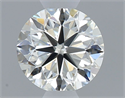 Diamante Natural 0.50 quilates, Redondo , Color I, claridad VS1 y certificado GIA
