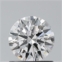 Natural Diamond 0.80 Carats, Round with Excellent Cut, F Color, VVS1 Clarity and Certified by GIA