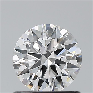 Picture of Natural Diamond 0.80 Carats, Round with Excellent Cut, F Color, VVS1 Clarity and Certified by GIA