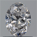 Diamante Natural 0.70 quilates, Ovalado , Color E, claridad VS2 y certificado GIA