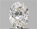 Natural Diamond 1.21 Carats, Oval with  Cut, G Color, VVS1 Clarity and Certified by GIA