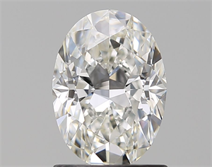 Picture of Natural Diamond 1.21 Carats, Oval with  Cut, G Color, VVS1 Clarity and Certified by GIA