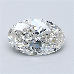 Picture of Natural Diamond 1.50 Carats, Oval with  Cut, G Color, SI2 Clarity and Certified by GIA
