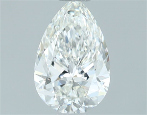 Picture of Natural Diamond 0.51 Carats, Pear with  Cut, G Color, VS2 Clarity and Certified by GIA