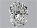 Natural Diamond 1.01 Carats, Oval with  Cut, F Color, VS1 Clarity and Certified by GIA