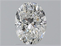 Natural Diamond 1.01 Carats, Oval with  Cut, F Color, VS1 Clarity and Certified by GIA