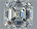 Natural Diamond 1.02 Carats, Asscher with  Cut, I Color, VVS1 Clarity and Certified by GIA