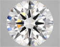 Lab Grown Diamond 10.07 Carats, Round with Ideal Cut, G Color, VS1 Clarity and Certified by IGI