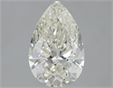 Natural Diamond 1.71 Carats, Pear with  Cut, J Color, SI2 Clarity and Certified by IGI