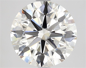 Picture of Natural Diamond 3.03 Carats, Round with Excellent Cut, I Color, VS1 Clarity and Certified by GIA