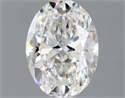 Natural Diamond 0.70 Carats, Oval with  Cut, E Color, VS1 Clarity and Certified by GIA