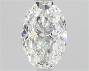 Picture of Natural Diamond 0.72 Carats, Oval with  Cut, F Color, SI1 Clarity and Certified by GIA