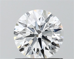Picture of Lab Grown Diamond 0.83 Carats, Round with Ideal Cut, D Color, VVS2 Clarity and Certified by IGI