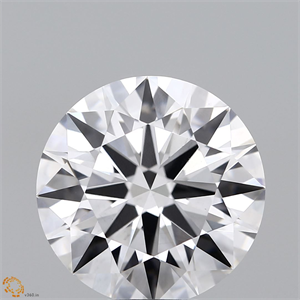 Picture of Lab Grown Diamond 7.03 Carats, Round with Ideal Cut, F Color, VS1 Clarity and Certified by IGI