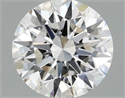 Lab Grown Diamond 1.45 Carats, Round with Ideal Cut, D Color, VS1 Clarity and Certified by IGI