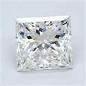 Natural Diamond 3.03 Carats, Princess with  Cut, H Color, VS1 Clarity and Certified by GIA