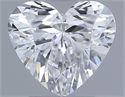 Natural Diamond 0.33 Carats, Heart with  Cut, E Color, VVS2 Clarity and Certified by GIA