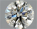 Diamante Natural 1.01 quilates, Redondo , Color K, claridad SI2 y certificado GIA