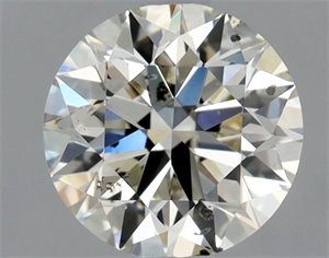 Foto Diamante Natural 1.01 quilates, Redondo , Color K, claridad SI2 y certificado GIA de