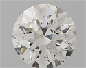 Natural Diamond 0.70 Carats, Round with Very Good Cut, H Color, SI1 Clarity and Certified by GIA