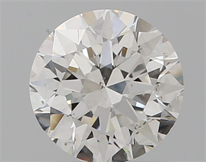 Foto Diamante Natural 0.70 quilates, Redondo , Color H, claridad SI1 y certificado GIA de