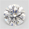 Diamante Natural 0.43 quilates, Redondo , Color E, claridad VVS2 y certificado GIA