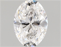 Natural Diamond 0.57 Carats, Oval with  Cut, D Color, VS1 Clarity and Certified by GIA