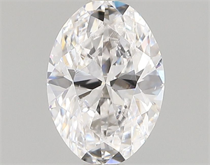 Picture of Natural Diamond 0.57 Carats, Oval with  Cut, D Color, VS1 Clarity and Certified by GIA
