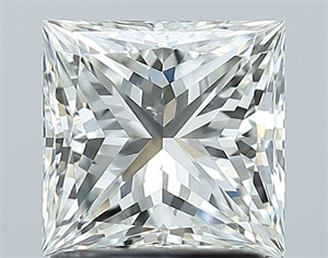 Picture of Natural Diamond 1.50 Carats, Princess with  Cut, I Color, VS2 Clarity and Certified by GIA